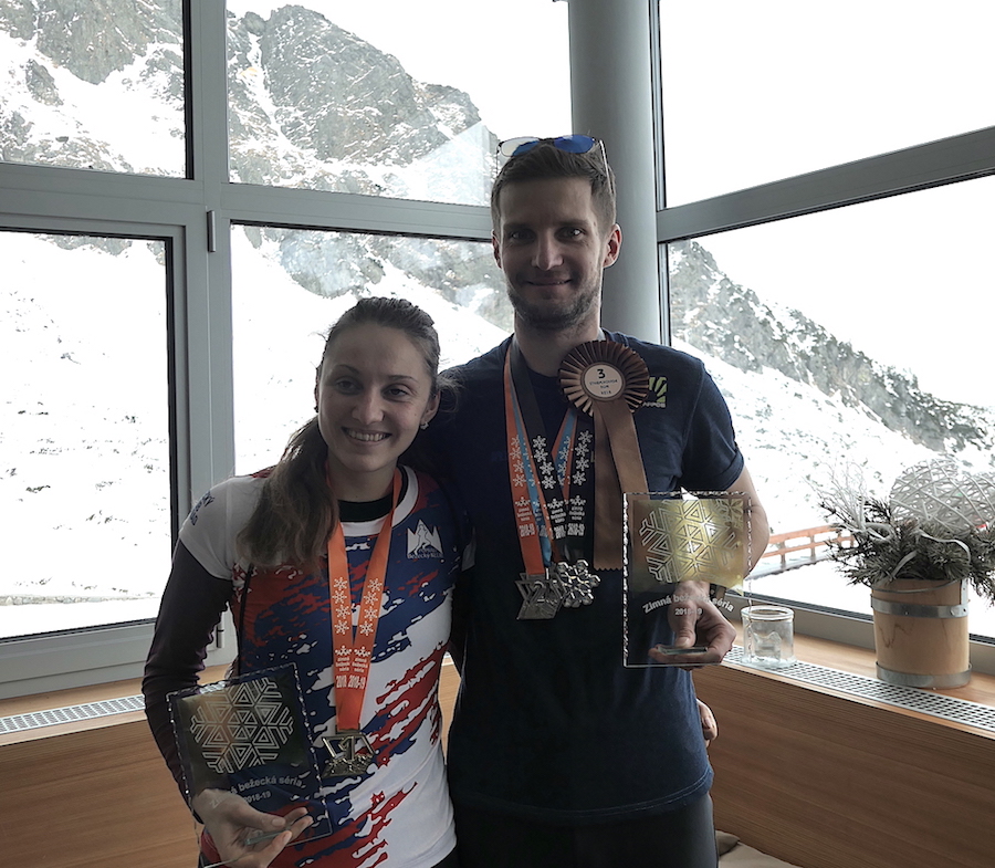 Tímea Mihoková a Štefan Bachratý celkovými víťazmi Zimnej bežeckej série
