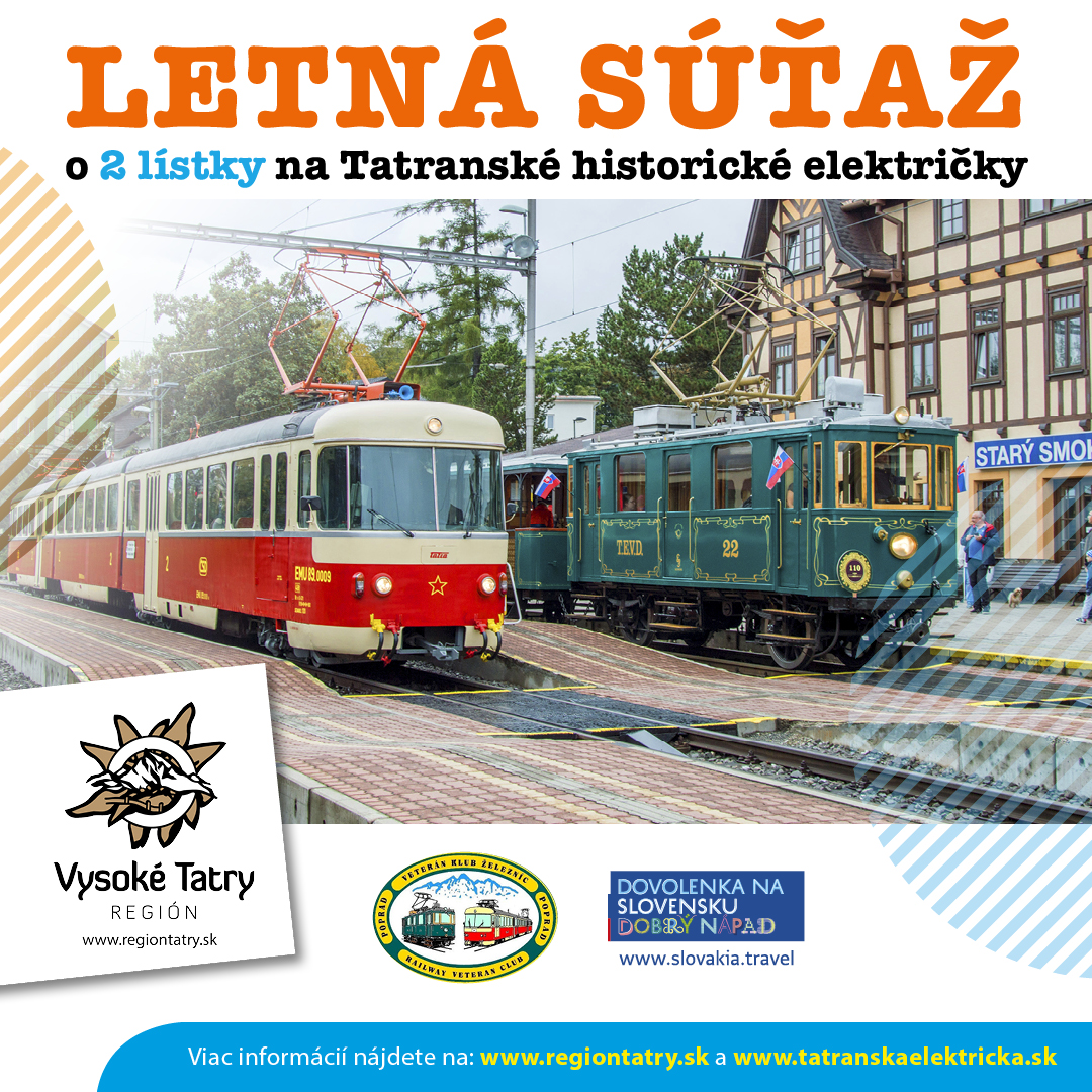 Letná súťaž s tatranskými historickými električkami