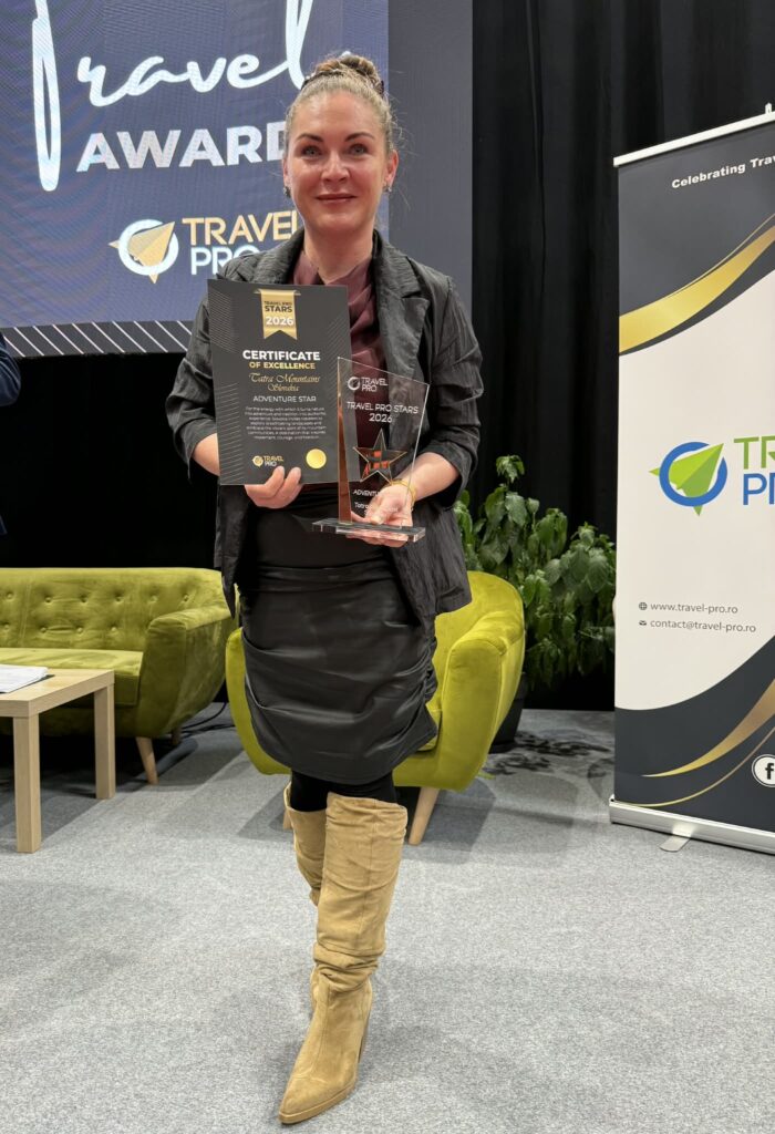 Slovenské Tatry získali na TRAVEL PRO Stars 2026 ocenenie „Adventure Star“