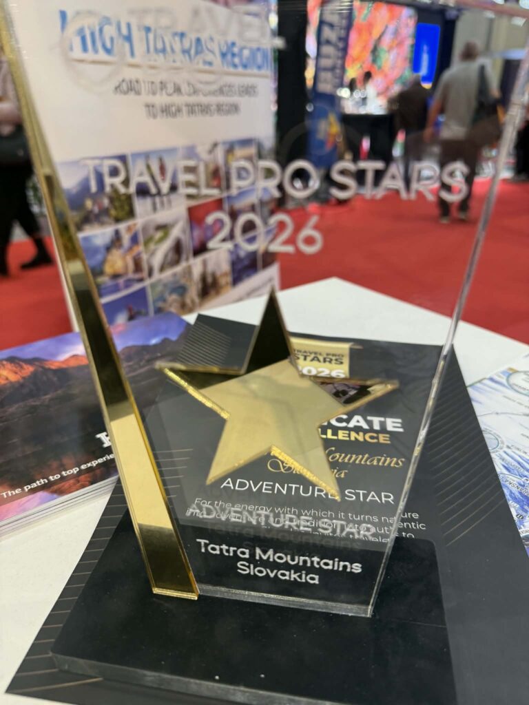 Slovenské Tatry získali na TRAVEL PRO Stars 2026 ocenenie „Adventure Star“