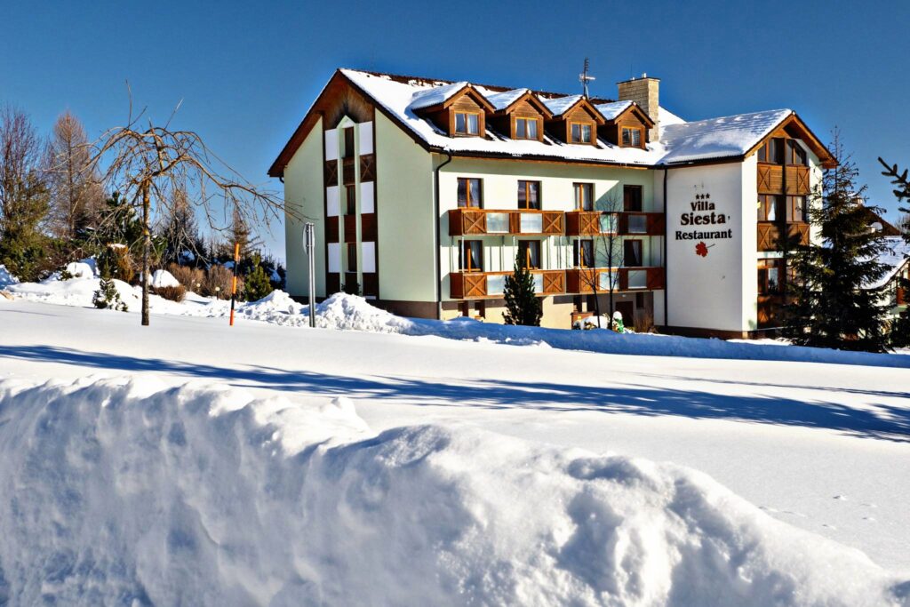 Villa siesta_exteriér zima