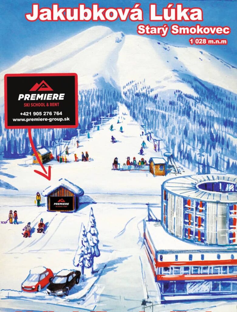 Požičovňa lyží Premiere ski school – Jakubkova lúka