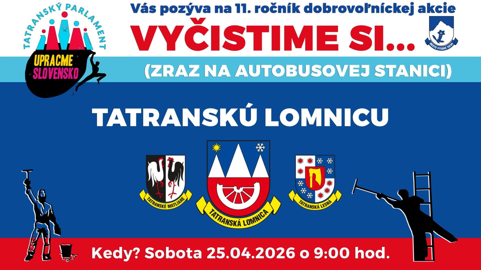 Vyčistime si Tatranskú Lomnicu