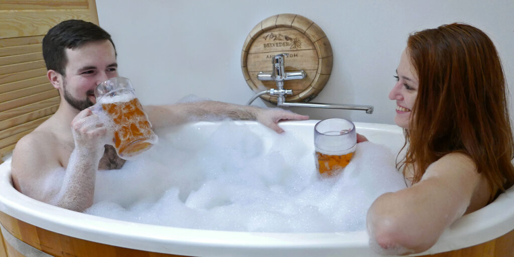 Wellness Belveder - Pivný kúpeľ