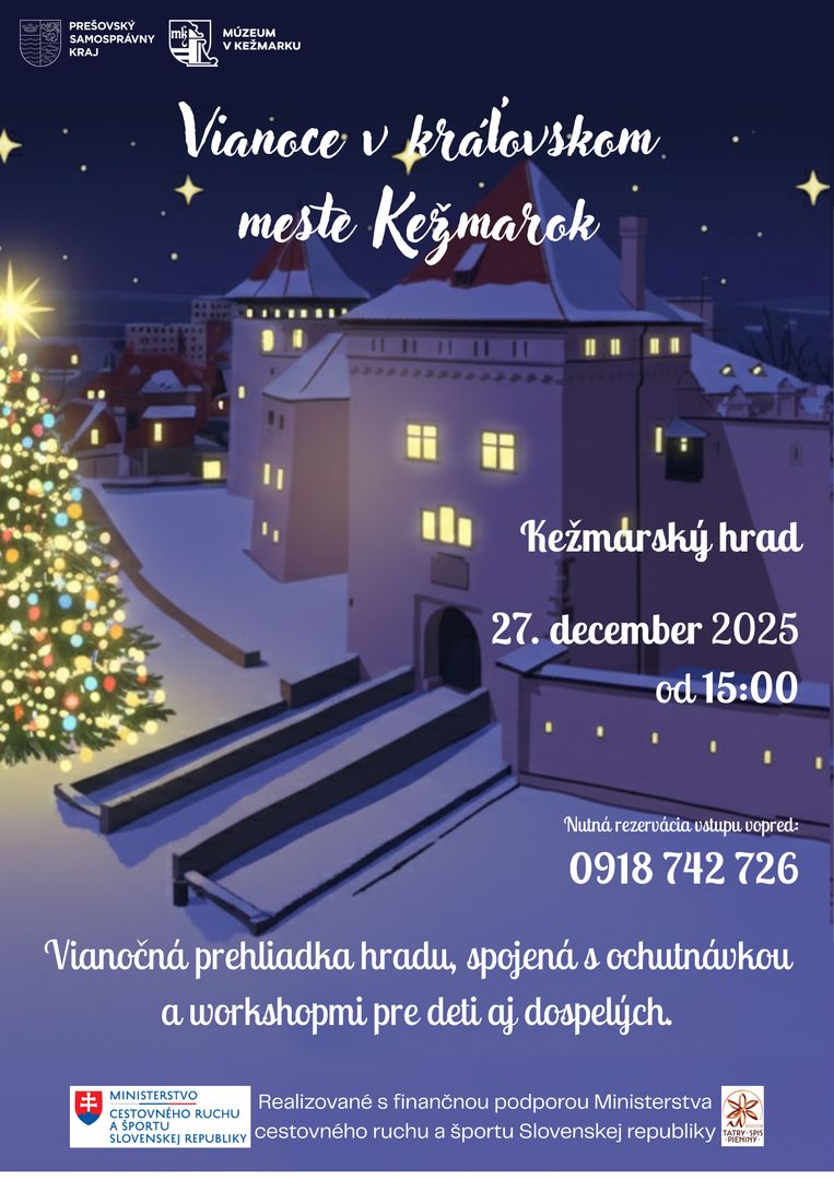 Vianoce v kráľovskom meste Kežmarok