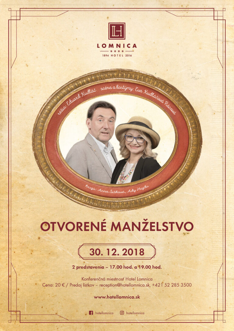 Divadlo Otvorené manželstvo v Hoteli Lomnica