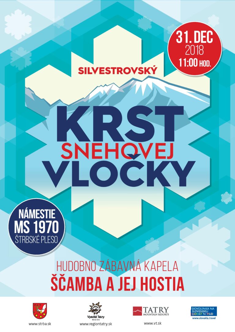 Silvestrovský krst snehovej vločky