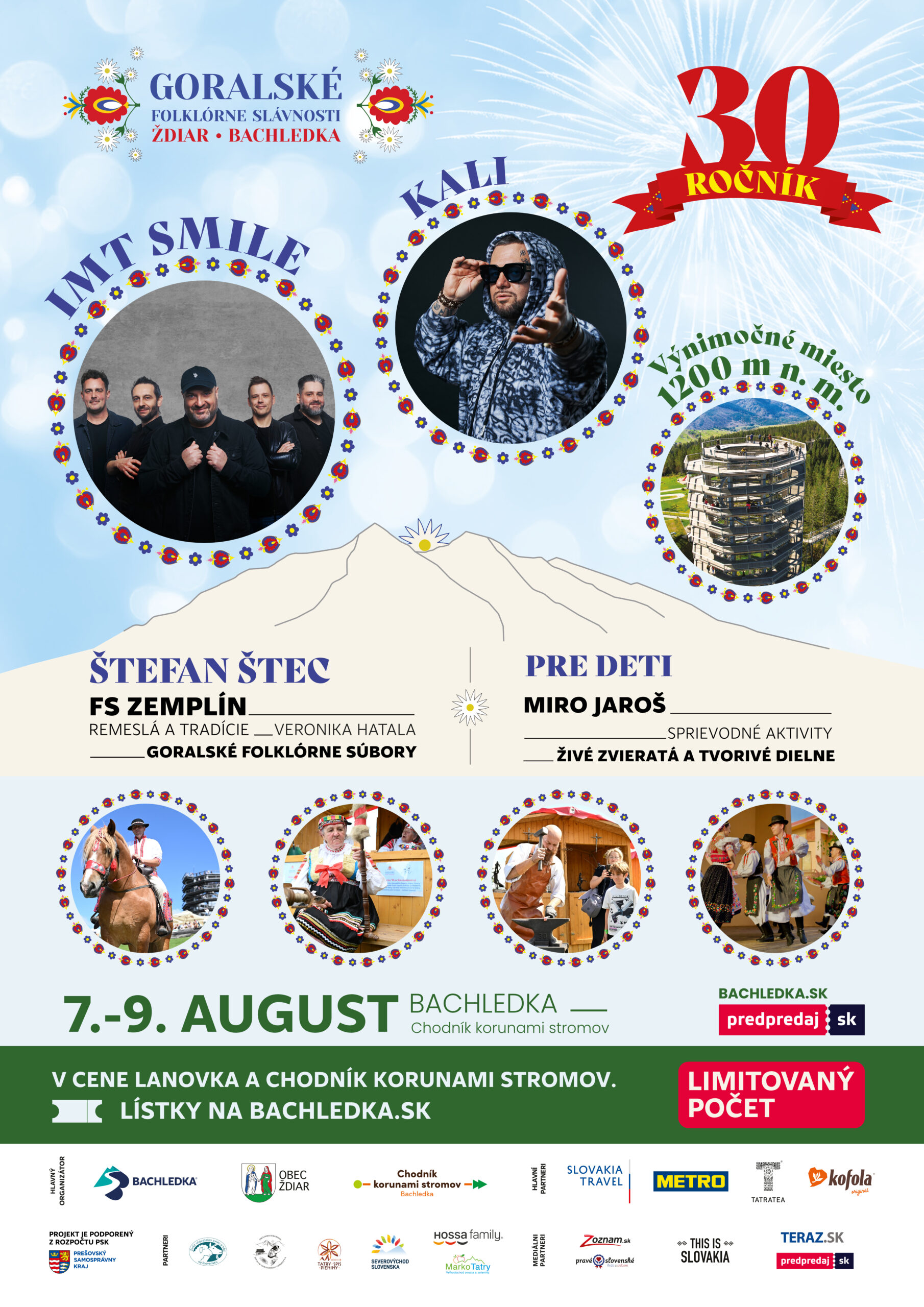 30. Goralské folklórne slávnosti v Bachledke