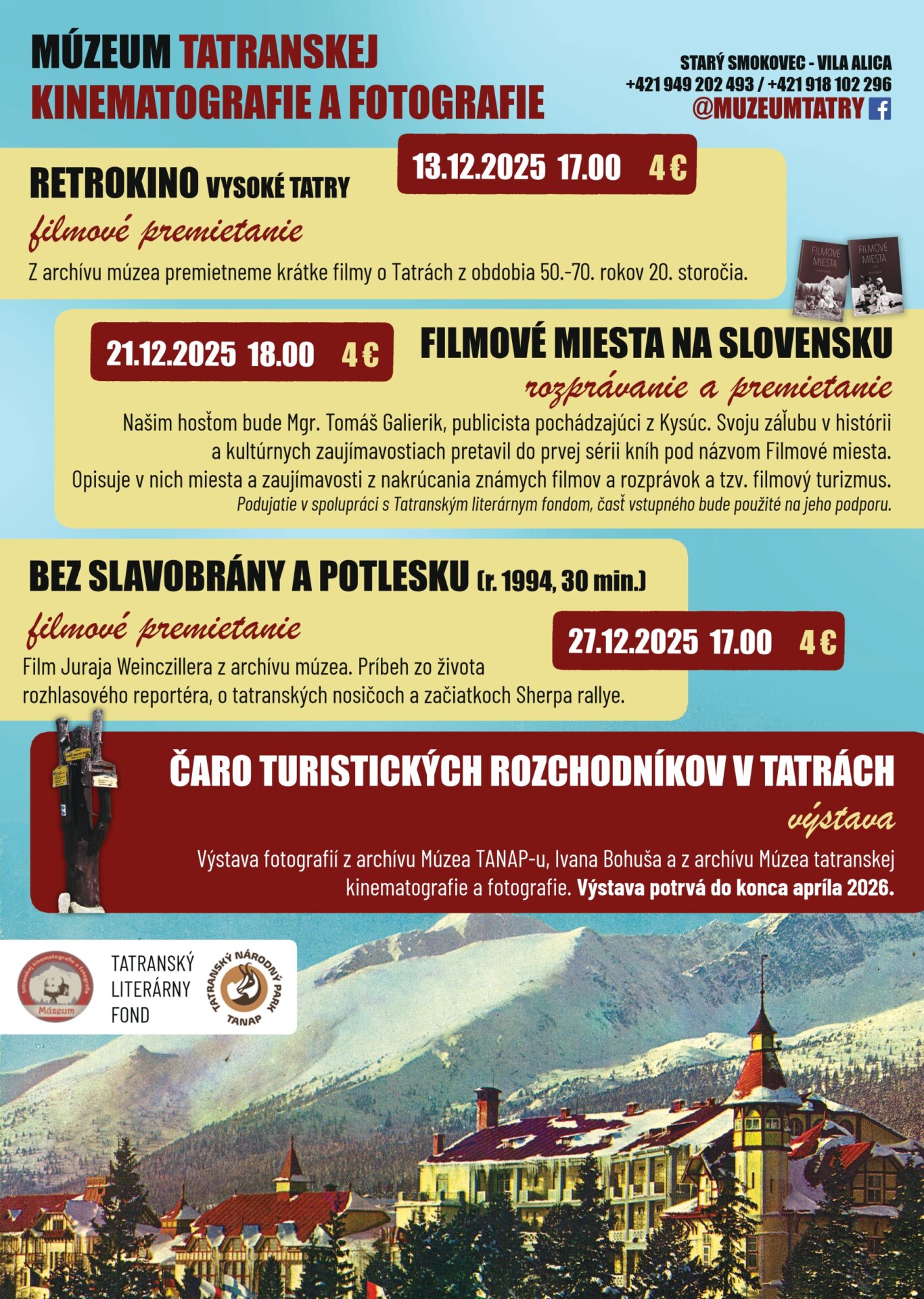 RETROKINO – VYSOKÉ TATRY