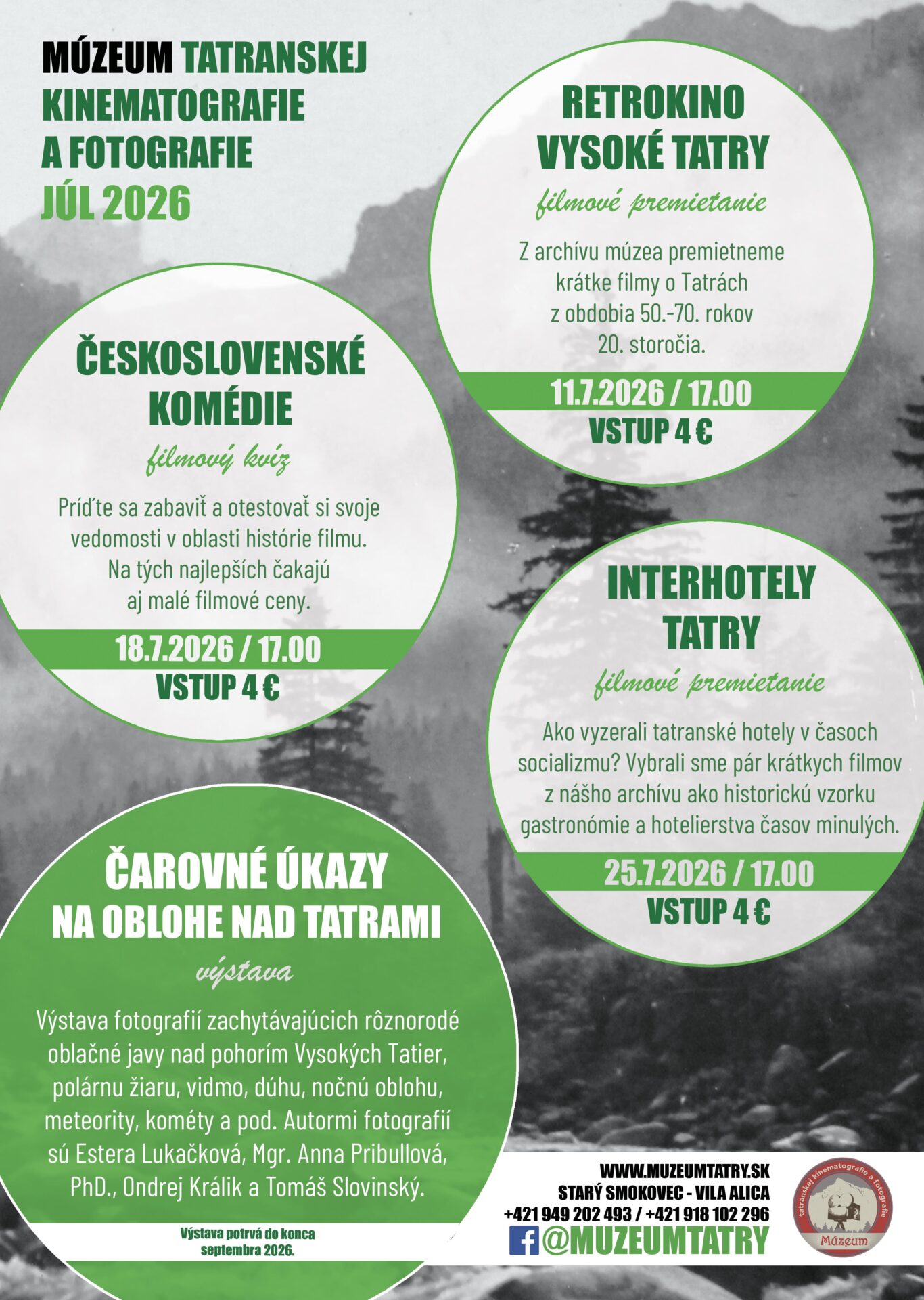 RETROKINO – VYSOKÉ TATRY