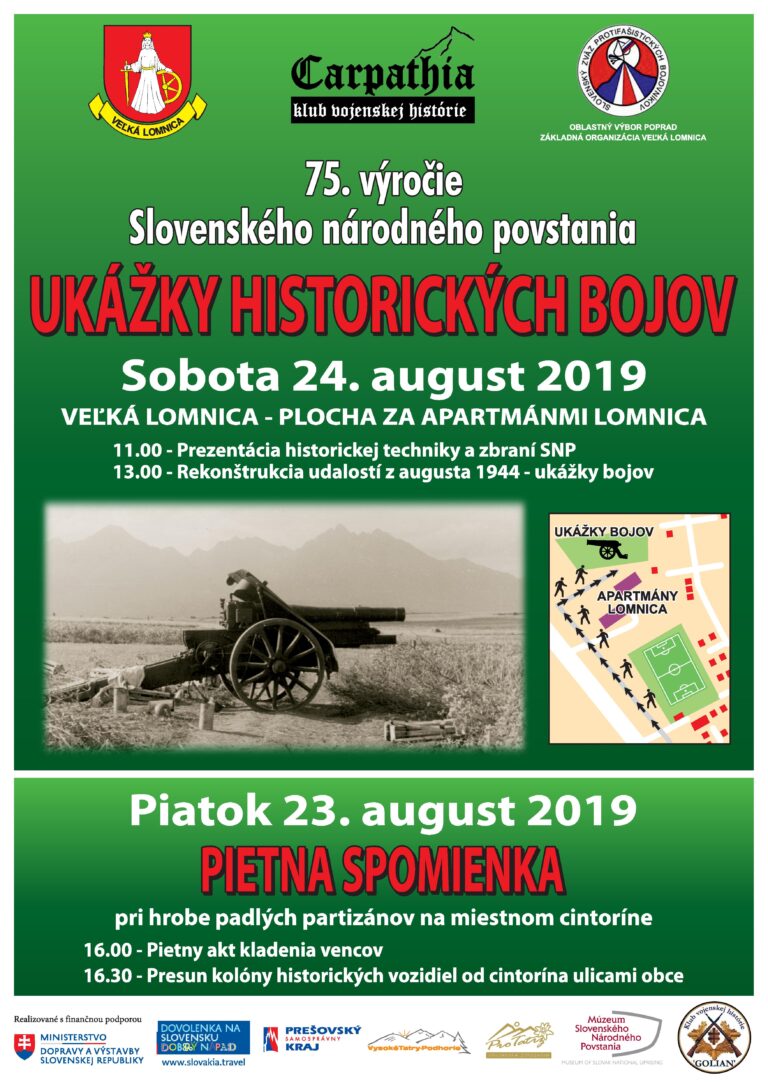 Ukážky historických bojov a pietna spomienka