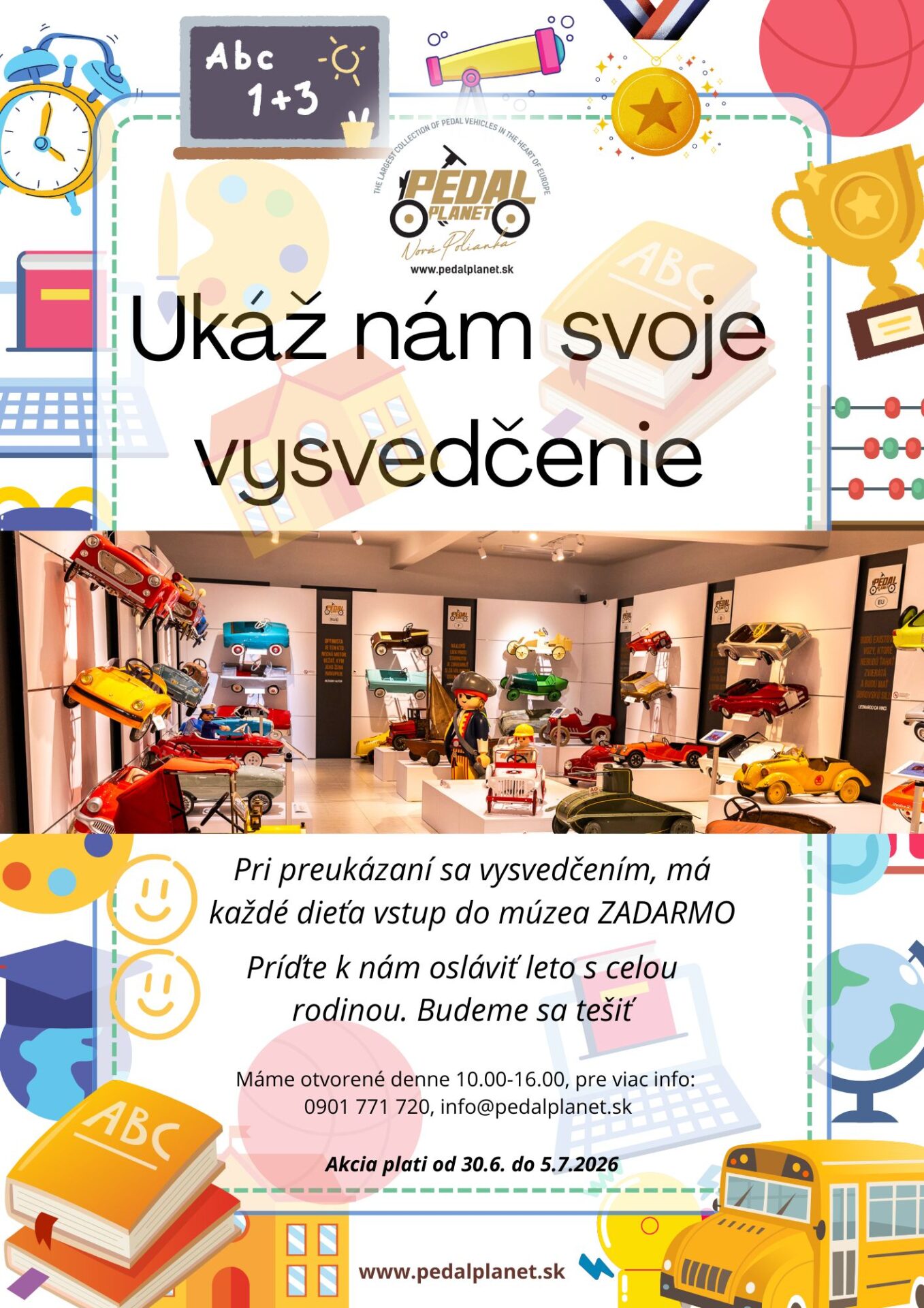 Ukáž nám svoje vysvedčenie