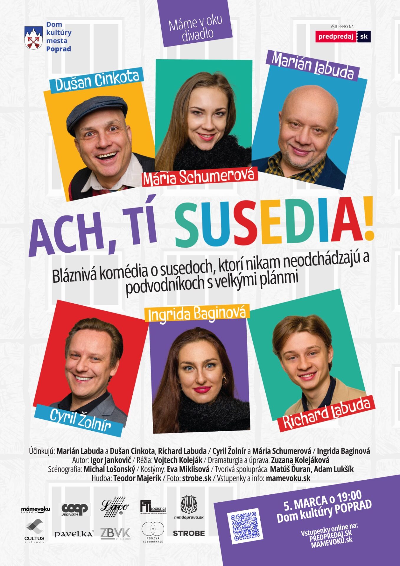 Divadlo: Ach, tí susedia!