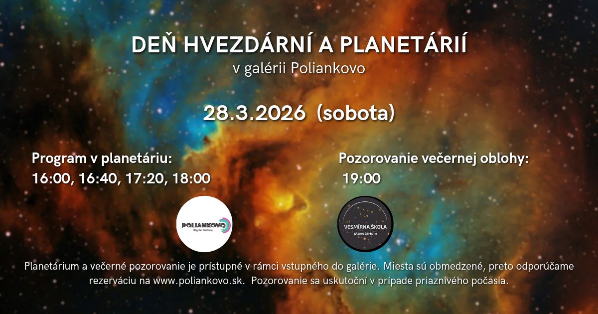 Deň hvezdární a planetárií v Poliankove