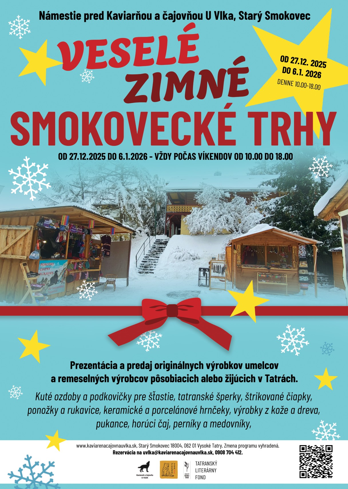Veselé zimné smokovecké trhy