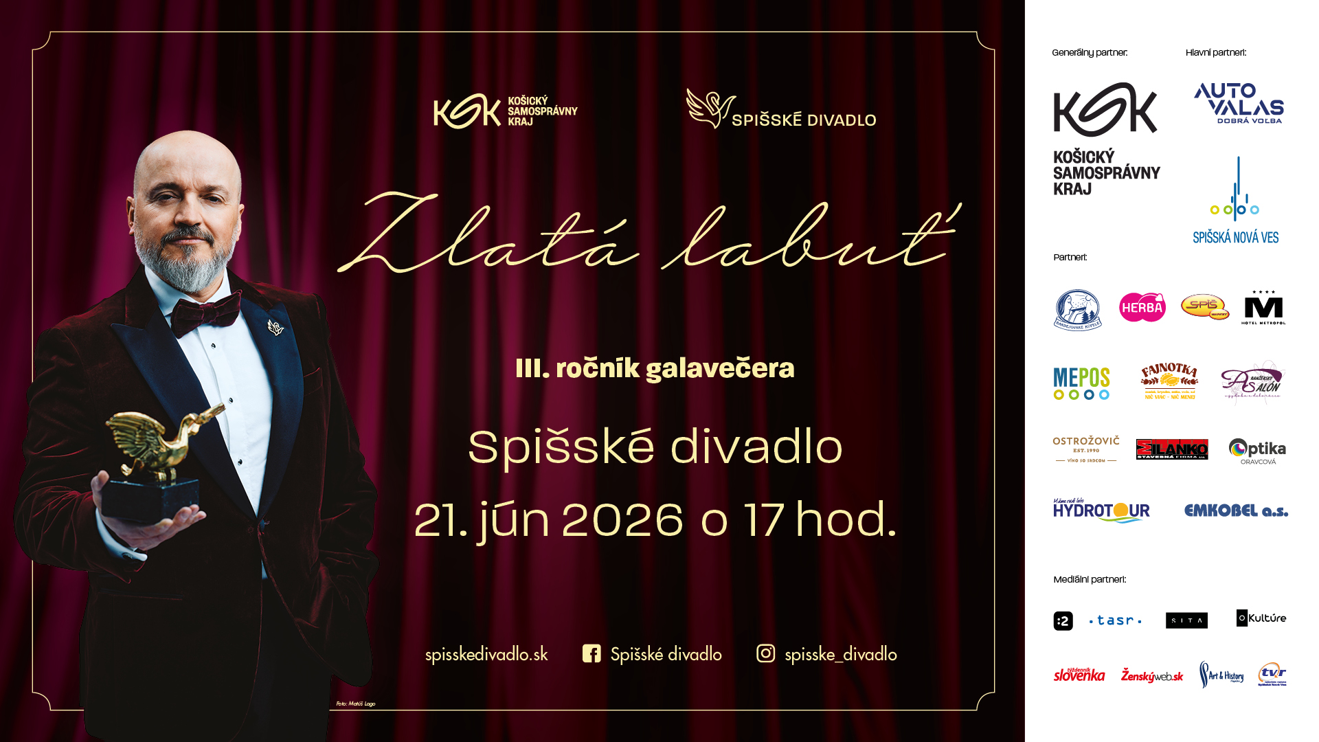 Galavečer Zlatá labuť