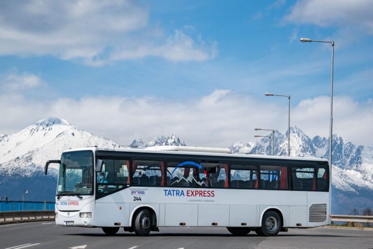 Autobusom po celom regióne rýchlo, pohodlne a bez auta